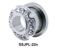 Multiple Rhinestone Plugs and Tunnels JPL-22n